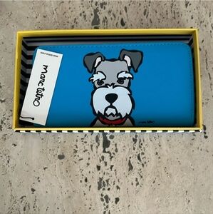 Marc Tetro Blue Dog Wallet